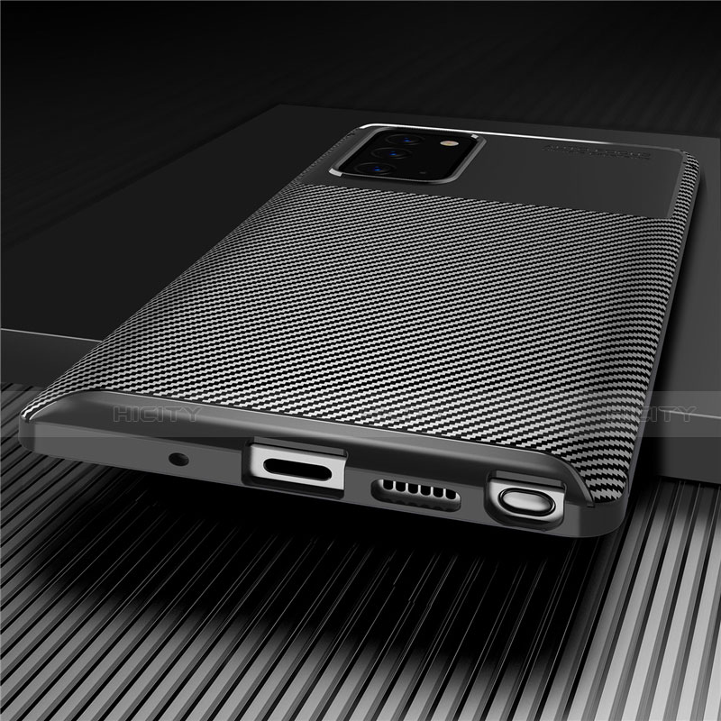 Custodia Silicone Cover Morbida Spigato per Samsung Galaxy Note 20 Plus 5G