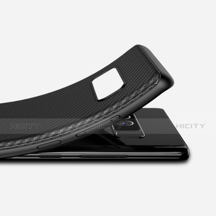Custodia Silicone Cover Morbida Spigato per Samsung Galaxy Note 8