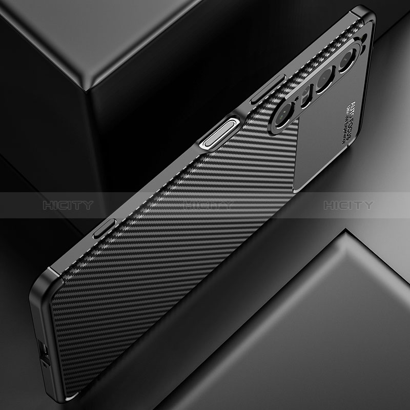 Custodia Silicone Cover Morbida Spigato per Sony Xperia 1 IV