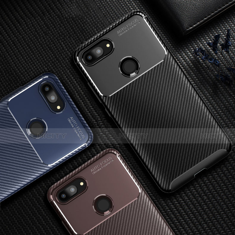 Custodia Silicone Cover Morbida Spigato per Xiaomi Mi 8 Lite