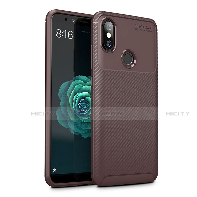 Custodia Silicone Cover Morbida Spigato per Xiaomi Redmi 6 Pro