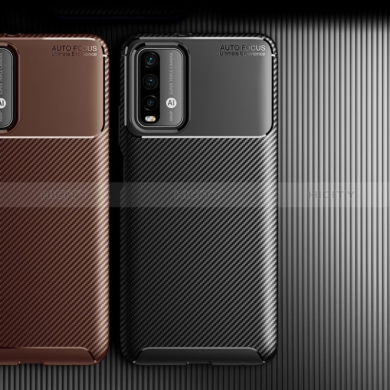 Custodia Silicone Cover Morbida Spigato per Xiaomi Redmi 9T 4G