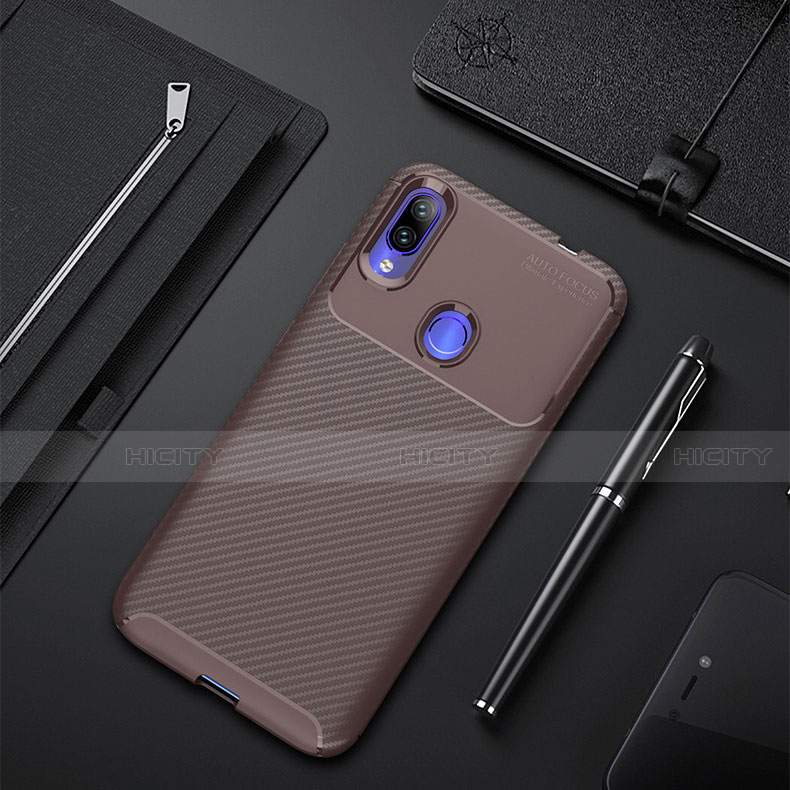 Custodia Silicone Cover Morbida Spigato per Xiaomi Redmi Note 7