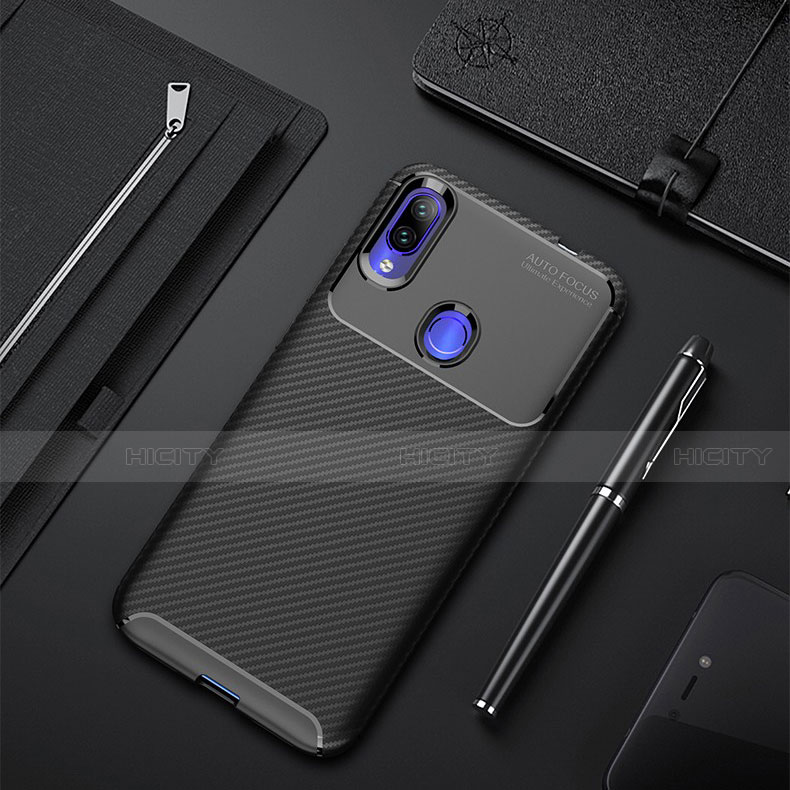 Custodia Silicone Cover Morbida Spigato per Xiaomi Redmi Note 7