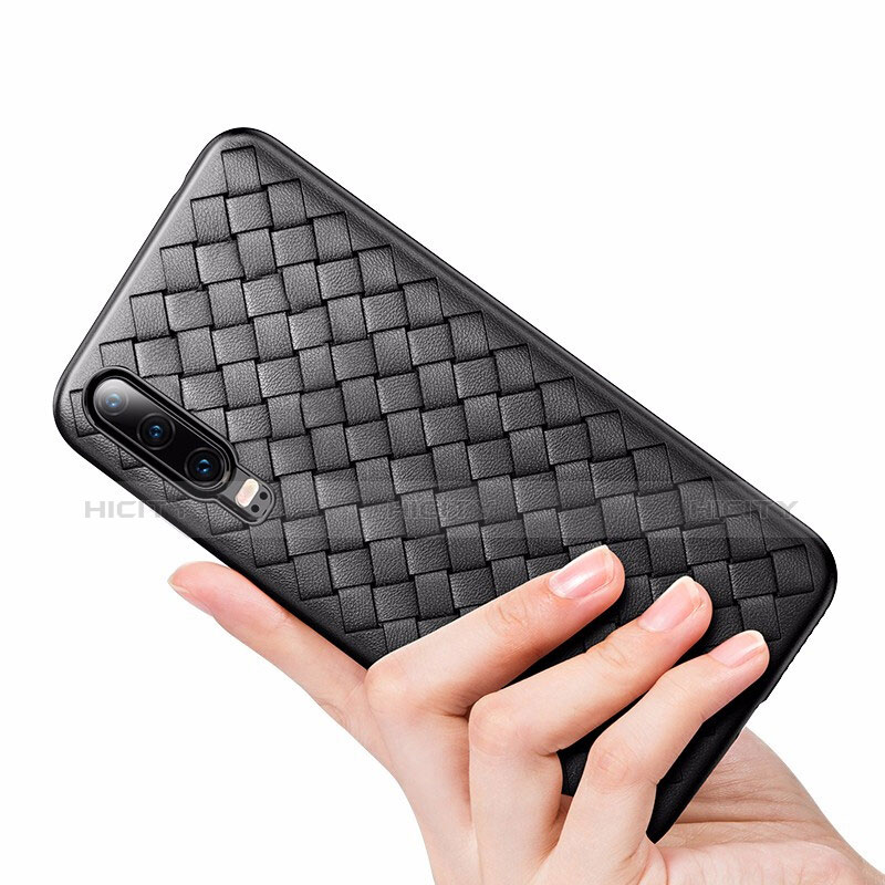 Custodia Silicone Cover Morbida Spigato R01 per Huawei P30