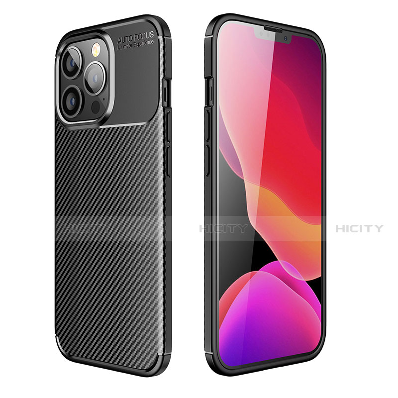 Custodia Silicone Cover Morbida Spigato S01 per Apple iPhone 13 Pro Max