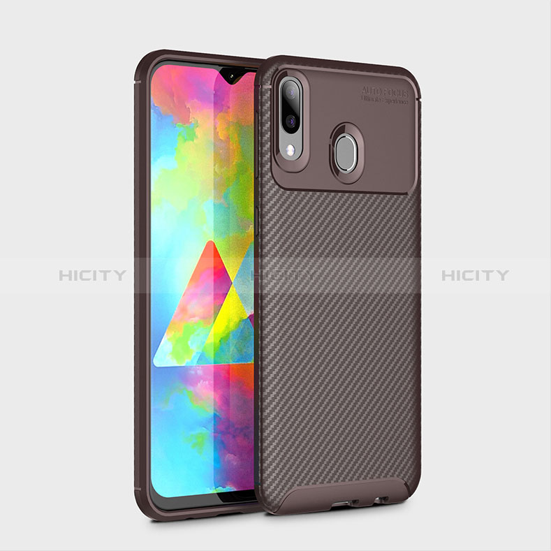 Custodia Silicone Cover Morbida Spigato S01 per Samsung Galaxy M20