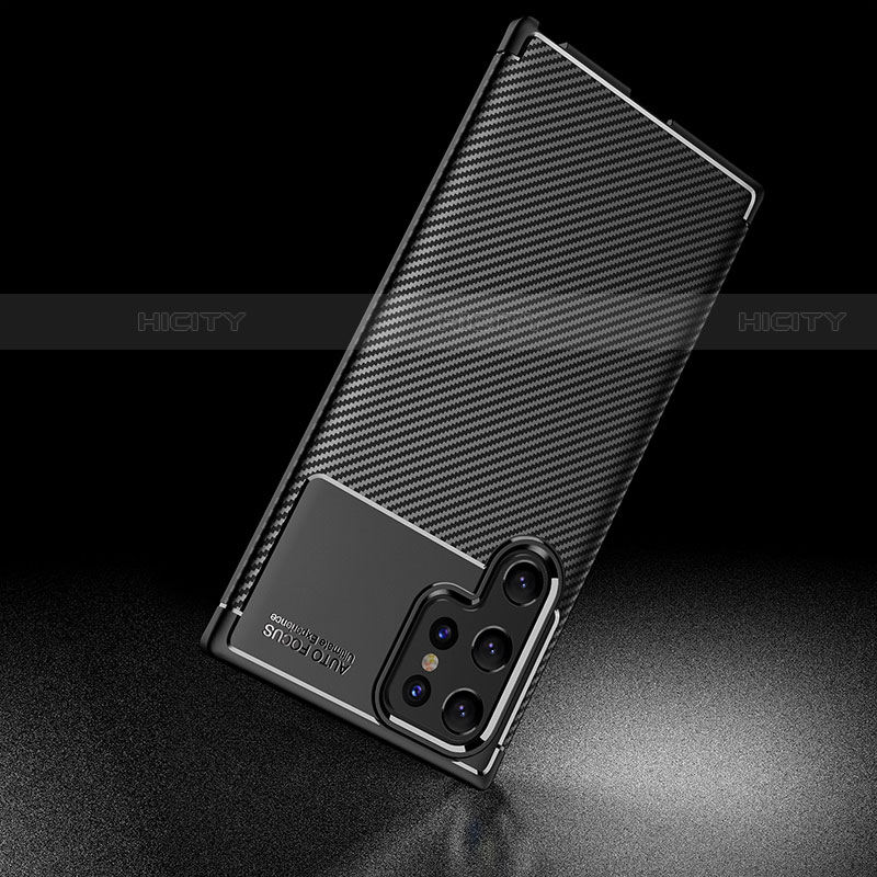 Custodia Silicone Cover Morbida Spigato S01 per Samsung Galaxy S21 Ultra 5G