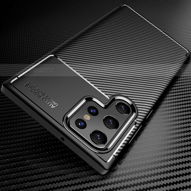 Custodia Silicone Cover Morbida Spigato S01 per Samsung Galaxy S21 Ultra 5G