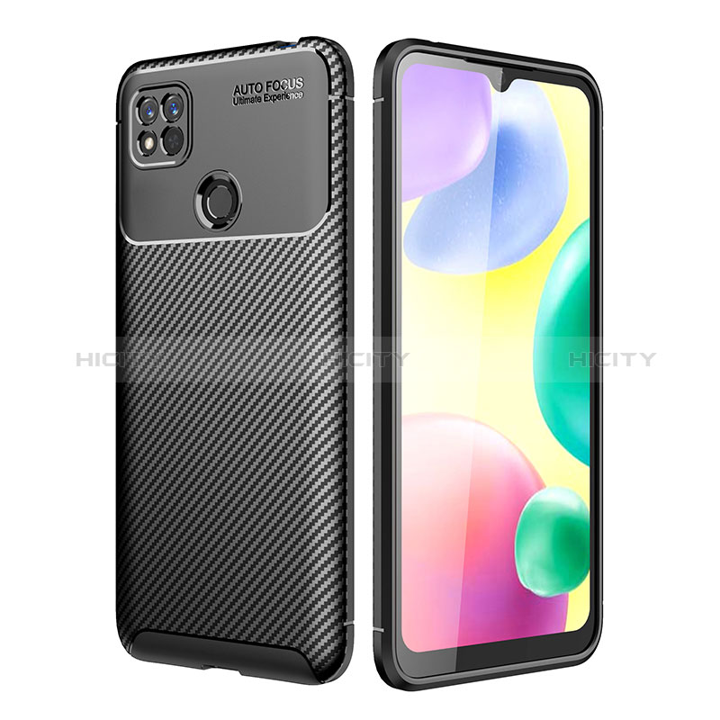 Custodia Silicone Cover Morbida Spigato S01 per Xiaomi Redmi 9 India