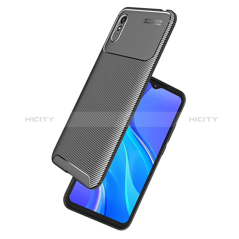 Custodia Silicone Cover Morbida Spigato S01 per Xiaomi Redmi 9i