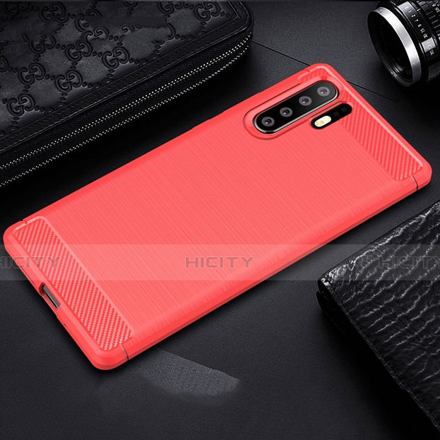 Custodia Silicone Cover Morbida Spigato S03 per Huawei P30 Pro