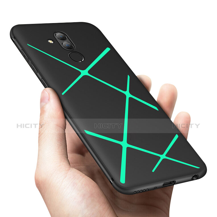 Custodia Silicone Cover Morbida Spigato T04 per Huawei Mate 20 Lite