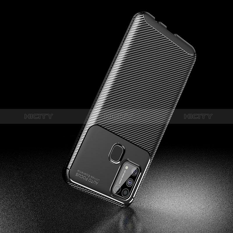 Custodia Silicone Cover Morbida Spigato WL1 per Samsung Galaxy M31 Prime Edition