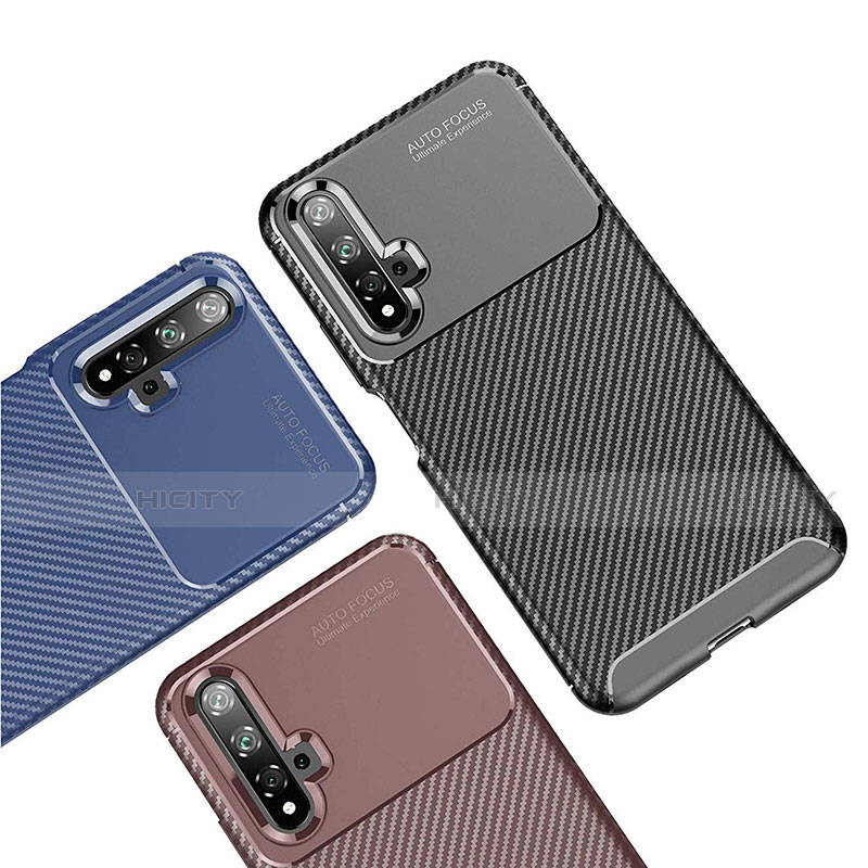 Custodia Silicone Cover Morbida Spigato Y01 per Huawei Honor 20