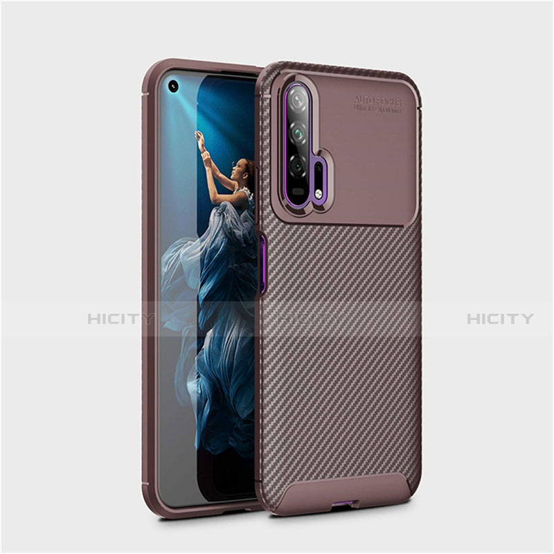 Custodia Silicone Cover Morbida Spigato Y01 per Huawei Honor 20 Pro