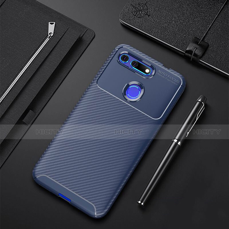 Custodia Silicone Cover Morbida Spigato Y01 per Huawei Honor View 20