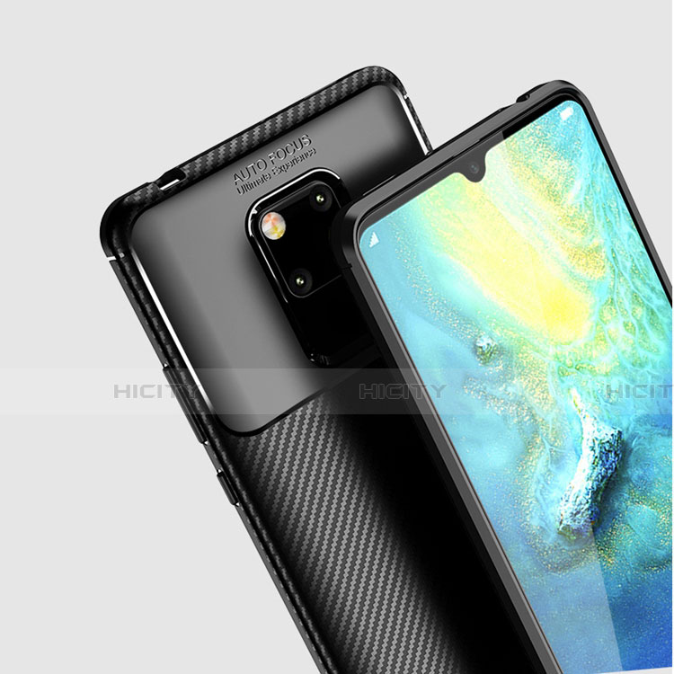 Custodia Silicone Cover Morbida Spigato Y01 per Huawei Mate 20 X 5G