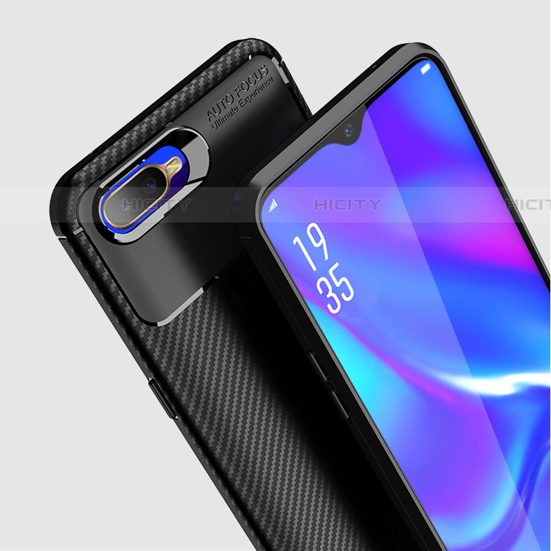 Custodia Silicone Cover Morbida Spigato Y01 per Oppo RX17 Neo