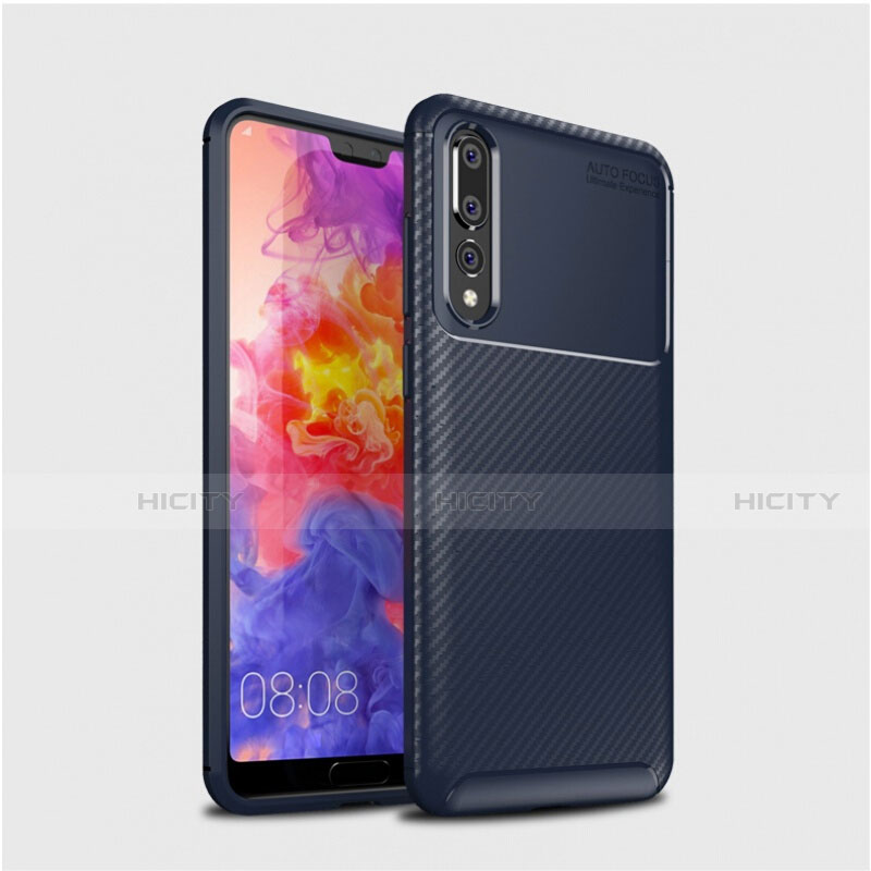 Custodia Silicone Cover Morbida Spigato Y02 per Huawei P20 Pro