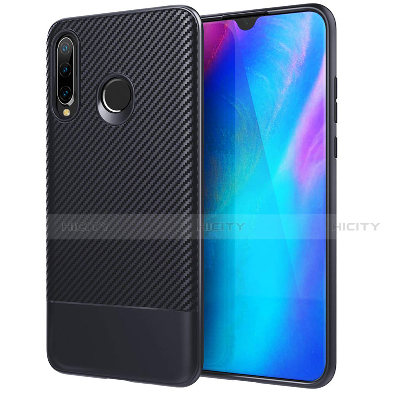 Custodia Silicone Cover Morbida Spigato Y02 per Huawei P30 Lite New Edition