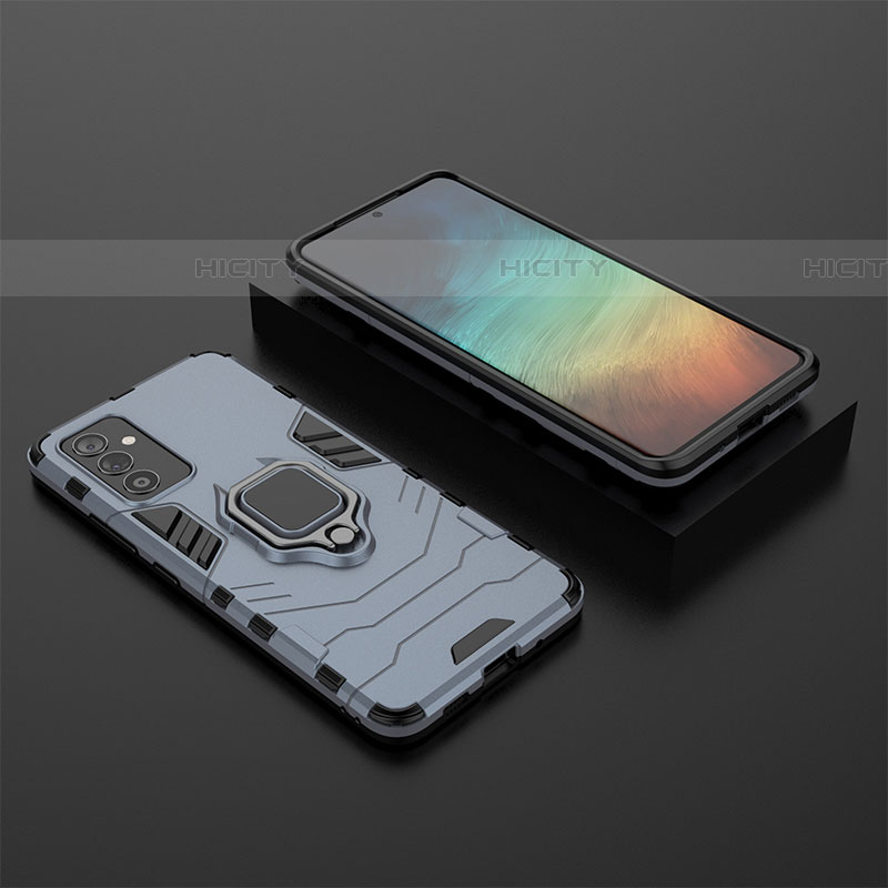 Custodia Silicone e Plastica Opaca Cover con Magnetico Anello Supporto per Samsung Galaxy A25 5G