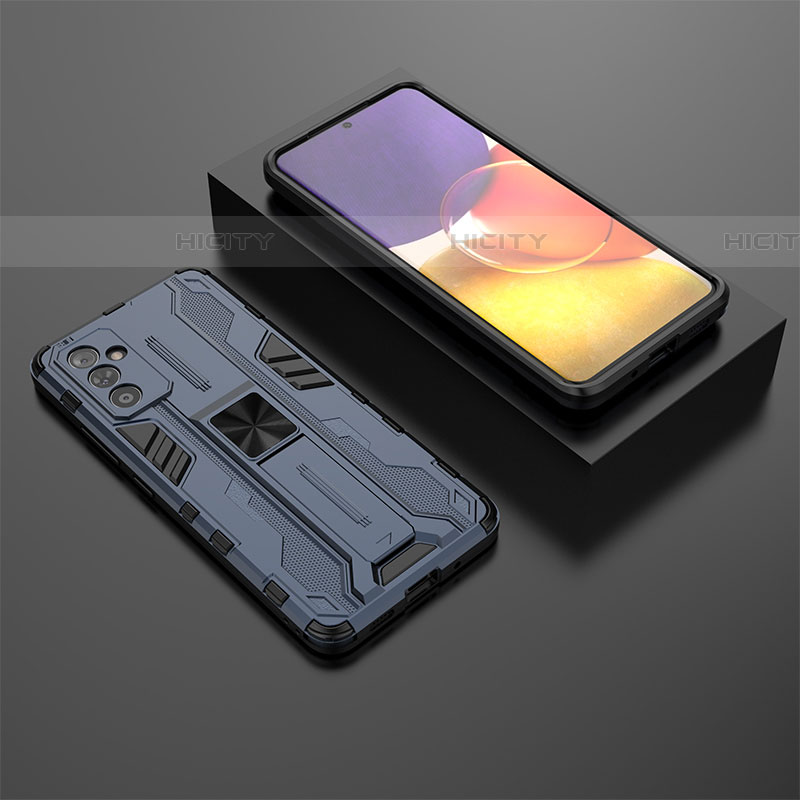 Custodia Silicone e Plastica Opaca Cover con Magnetico Supporto T01 per Samsung Galaxy A05s