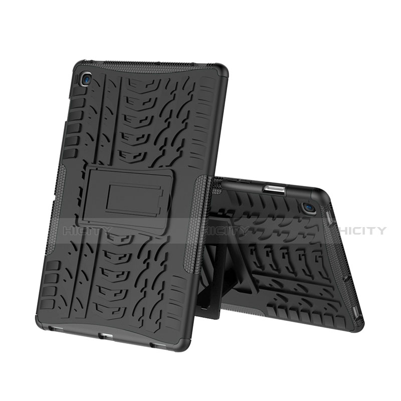 Custodia Silicone e Plastica Opaca Cover con Supporto A01 per Samsung Galaxy Tab S5e Wi-Fi 10.5 SM-T720