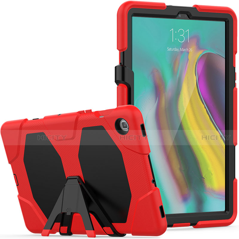 Custodia Silicone e Plastica Opaca Cover con Supporto A02 per Samsung Galaxy Tab S5e 4G 10.5 SM-T725