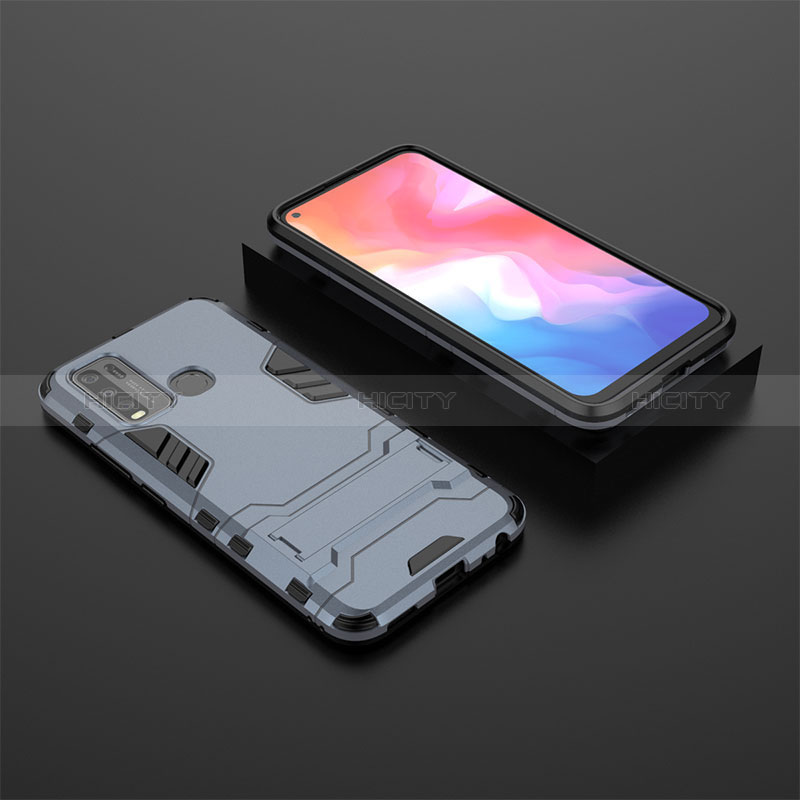 Custodia Silicone e Plastica Opaca Cover con Supporto KC2 per Vivo Y50