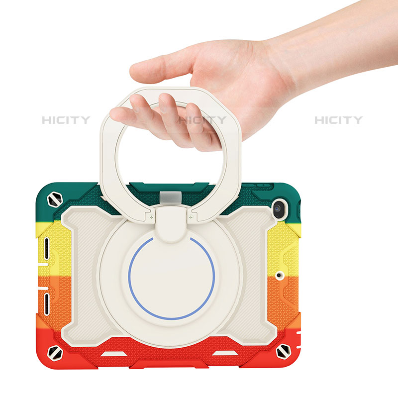Custodia Silicone e Plastica Opaca Cover con Supporto L02 per Apple iPad Mini 5 (2019)