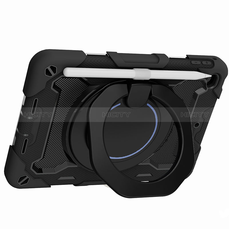 Custodia Silicone e Plastica Opaca Cover con Supporto L03 per Apple iPad Mini 4