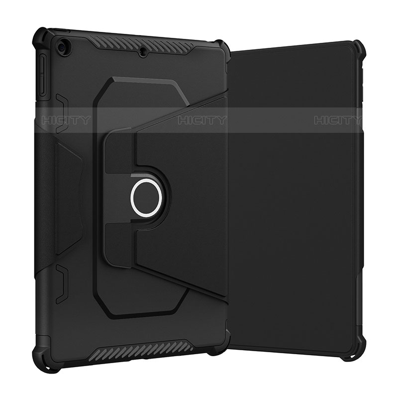 Custodia Silicone e Plastica Opaca Cover con Supporto L04 per Apple iPad 10.2 (2020)