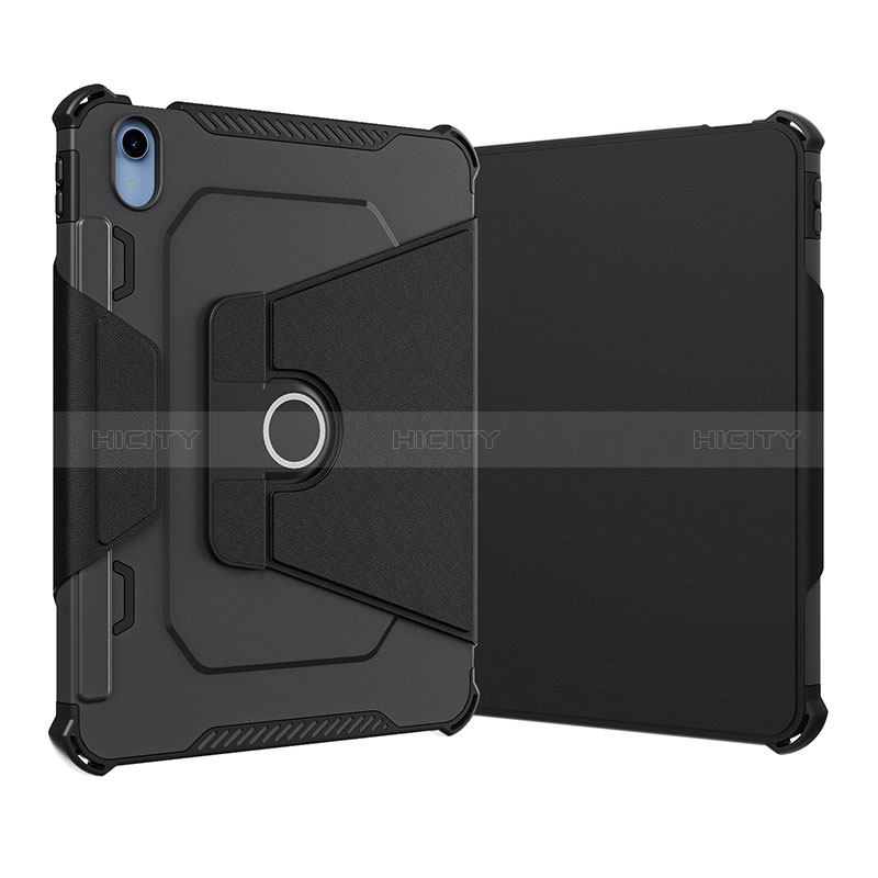 Custodia Silicone e Plastica Opaca Cover con Supporto L04 per Apple iPad 10.9 (2022)