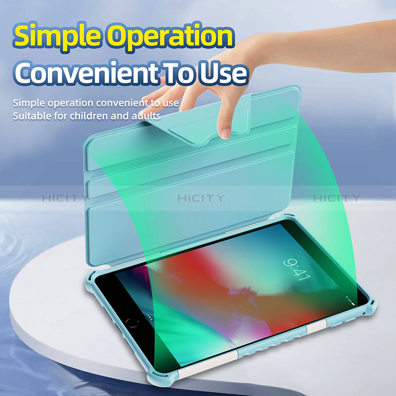 Custodia Silicone e Plastica Opaca Cover con Supporto L04 per Apple iPad Mini 4