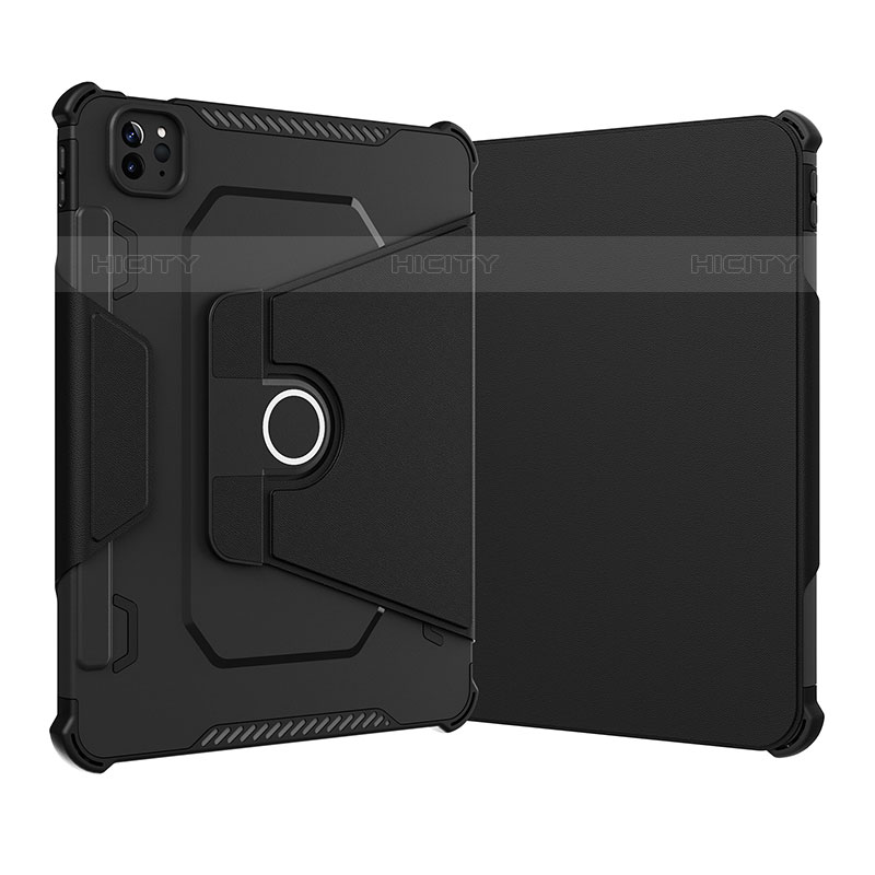 Custodia Silicone e Plastica Opaca Cover con Supporto L04 per Apple iPad Pro 11 (2020)