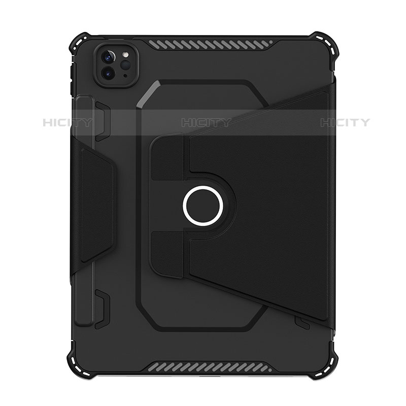Custodia Silicone e Plastica Opaca Cover con Supporto L04 per Apple iPad Pro 11 (2020)