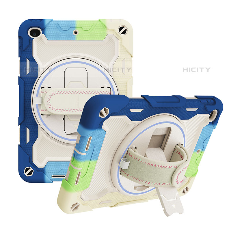 Custodia Silicone e Plastica Opaca Cover con Supporto L10 per Apple iPad Mini 5 (2019)
