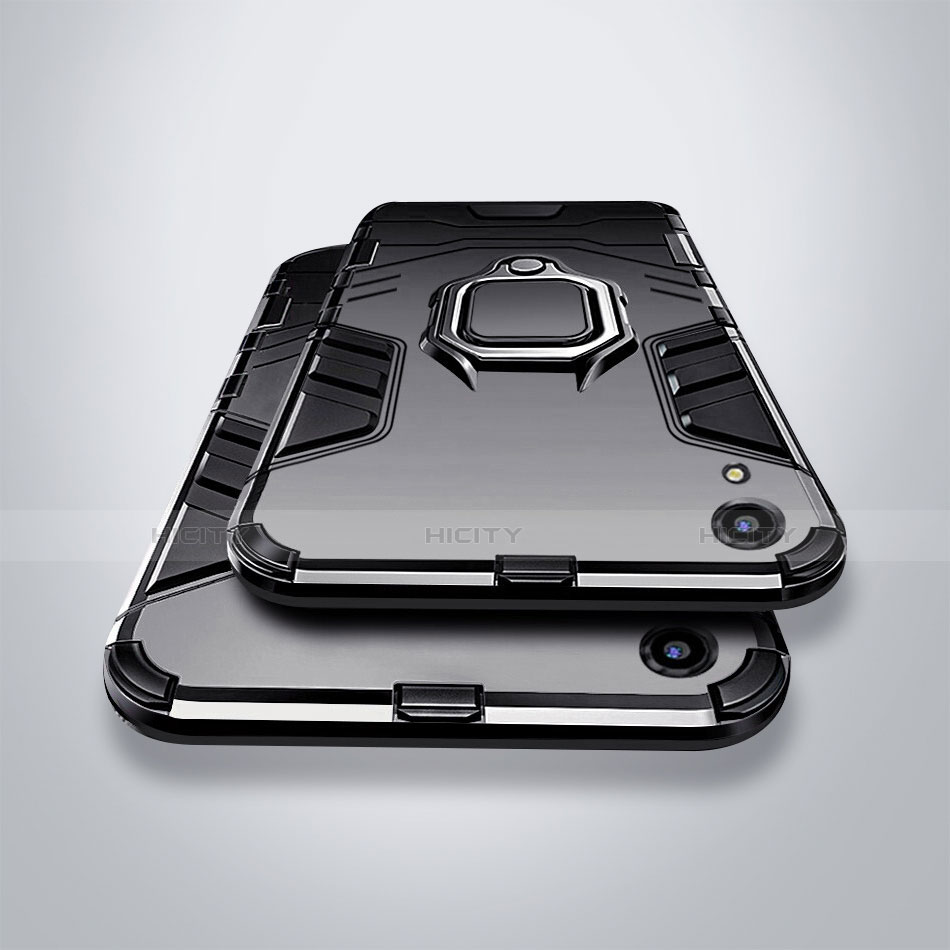Custodia Silicone e Plastica Opaca Cover con Supporto per Huawei Honor Play 8A