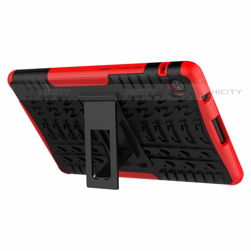 Custodia Silicone e Plastica Opaca Cover con Supporto per Huawei MatePad T 8