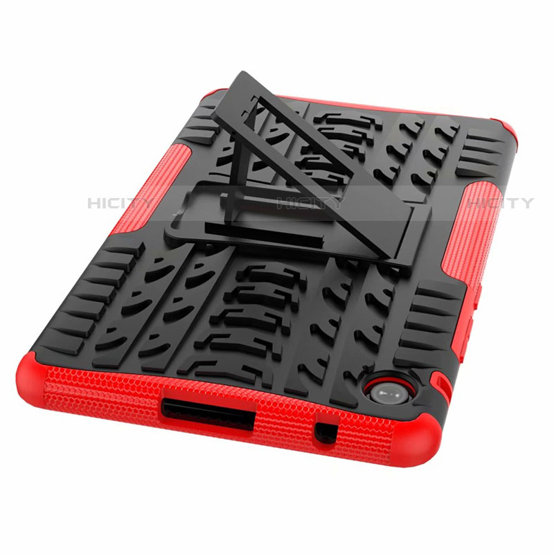 Custodia Silicone e Plastica Opaca Cover con Supporto per Huawei MatePad T 8