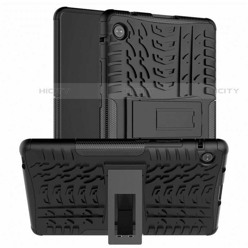 Custodia Silicone e Plastica Opaca Cover con Supporto per Huawei MatePad T 8