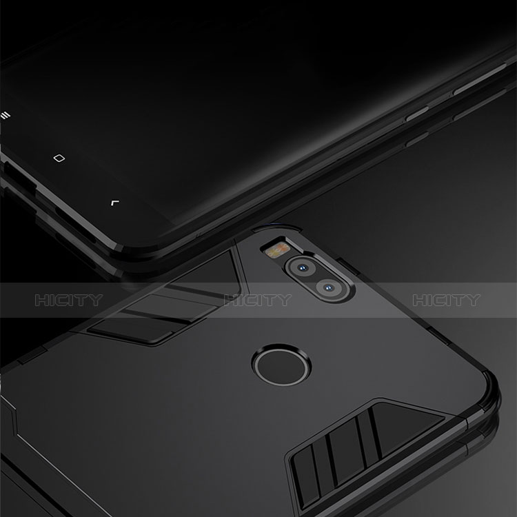 Custodia Silicone e Plastica Opaca Cover con Supporto per Xiaomi Mi 5X