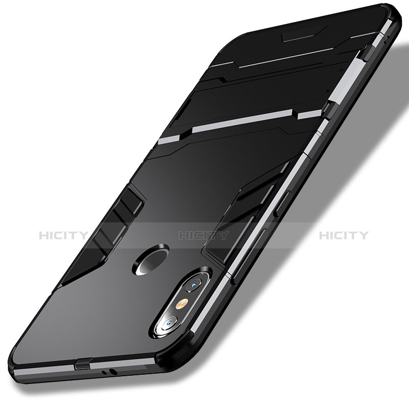 Custodia Silicone e Plastica Opaca Cover con Supporto per Xiaomi Redmi Note 5