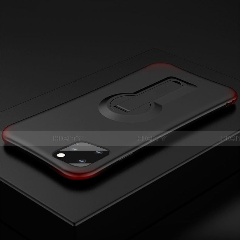 Custodia Silicone e Plastica Opaca Cover con Supporto R01 per Apple iPhone 11 Pro