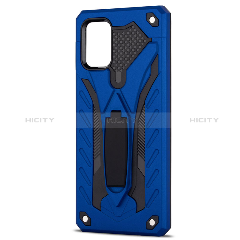 Custodia Silicone e Plastica Opaca Cover con Supporto YF2 per Samsung Galaxy A51 5G