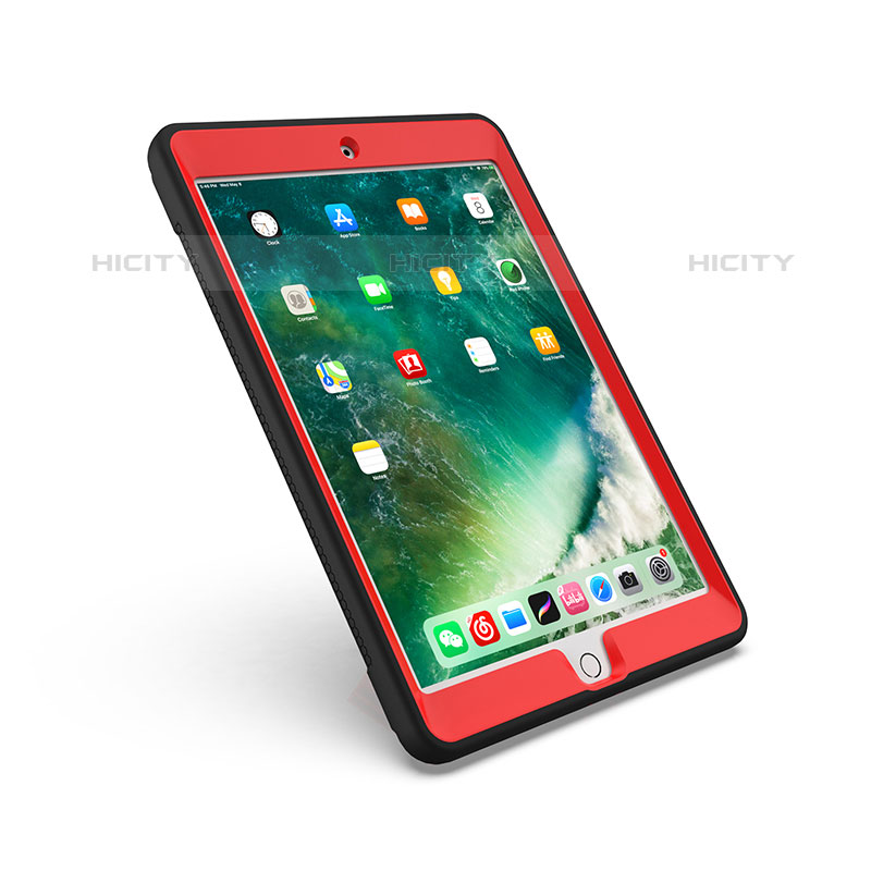Custodia Silicone e Plastica Opaca Cover con Supporto YJ1 per Apple iPad 10.2 (2020)