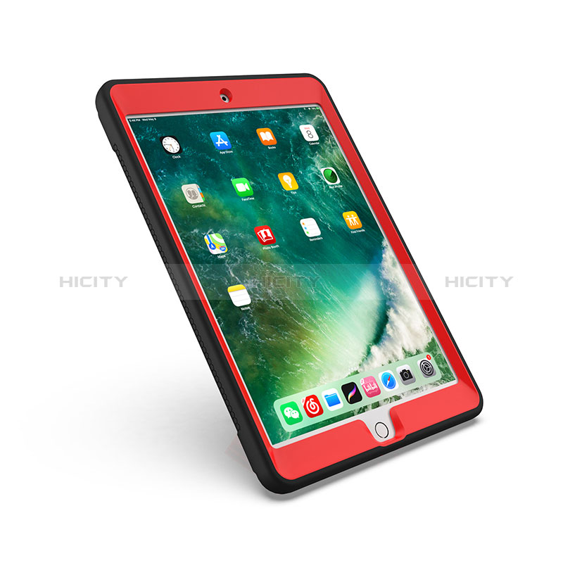 Custodia Silicone e Plastica Opaca Cover con Supporto YJ1 per Apple iPad 10.2 (2021)