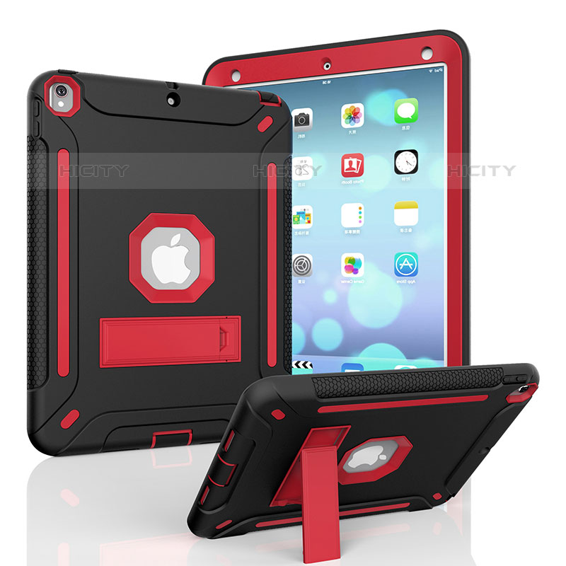Custodia Silicone e Plastica Opaca Cover con Supporto YJ1 per Apple iPad Air 3