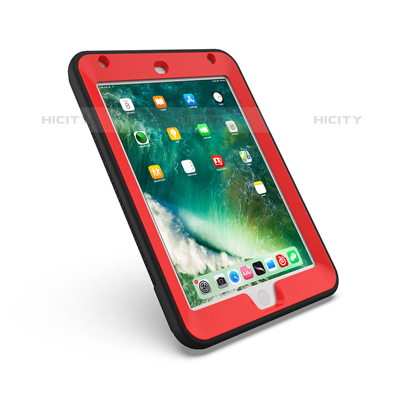 Custodia Silicone e Plastica Opaca Cover con Supporto YJ1 per Apple iPad Mini 4